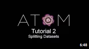 Tutorial 2: Splitting Datasets for Validation and Testing
